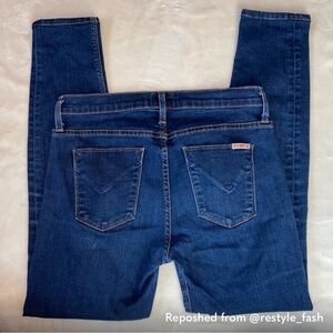 Hudson Jeans Dark Blue‎ Skinny Denim